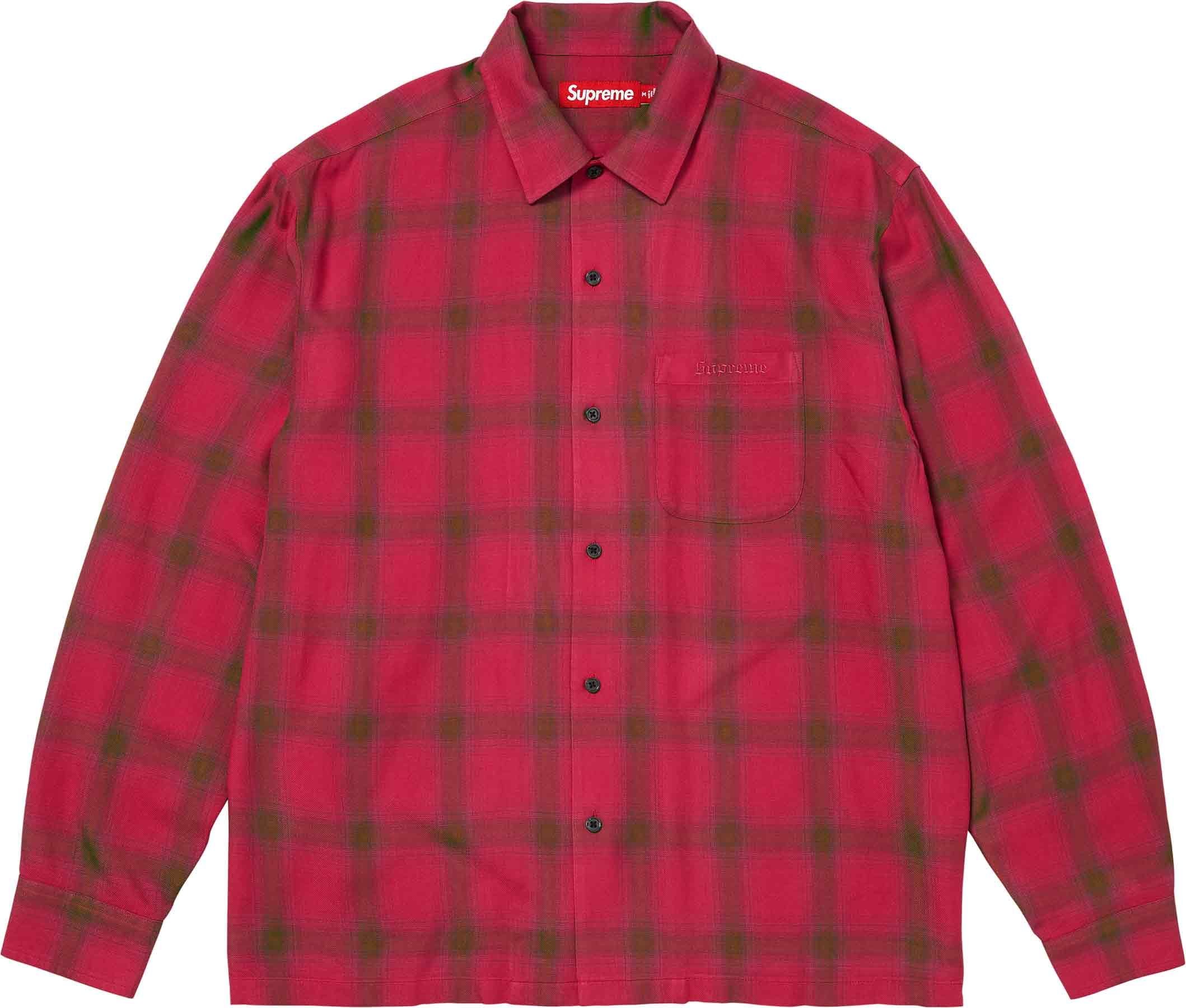 Shadow Plaid Rayon Shirt view 6